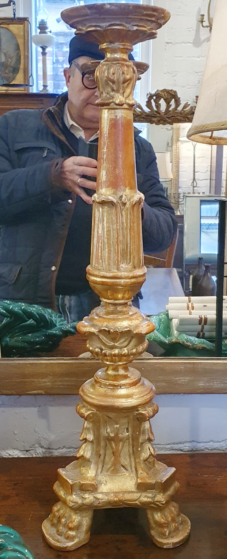 An 18th Century Candelabrum